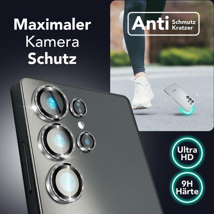 Actual product image Nalia Focus.Pro CLX - Kameraschutz Linsenglas Reflexionsfrei - Camera Lens Protector (1 Piece, Samsung Galaxy S25 Ultra)