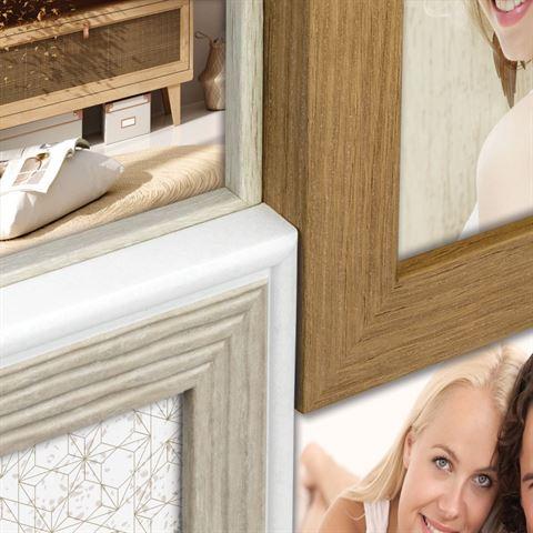 Actual product image ZEP Picture frame ZD843 Desio for 4 pictures