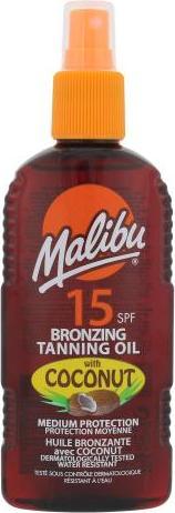 Image du produit Malibu Huile bronzante Coconut (Spray solaire, SPF 15, 200 ml)