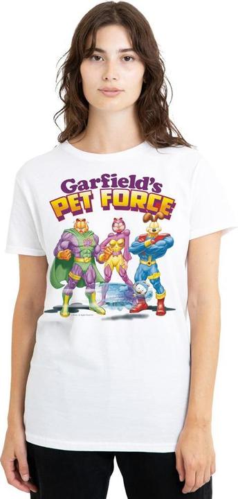 Actual product image Garfield Unisex Adult Heroes Await T-Shirt (M)
