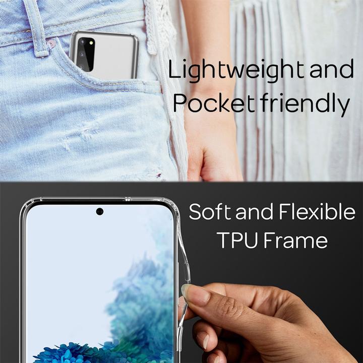 Produktbild Nalia Hülle Transparent (Samsung Galaxy S20+)