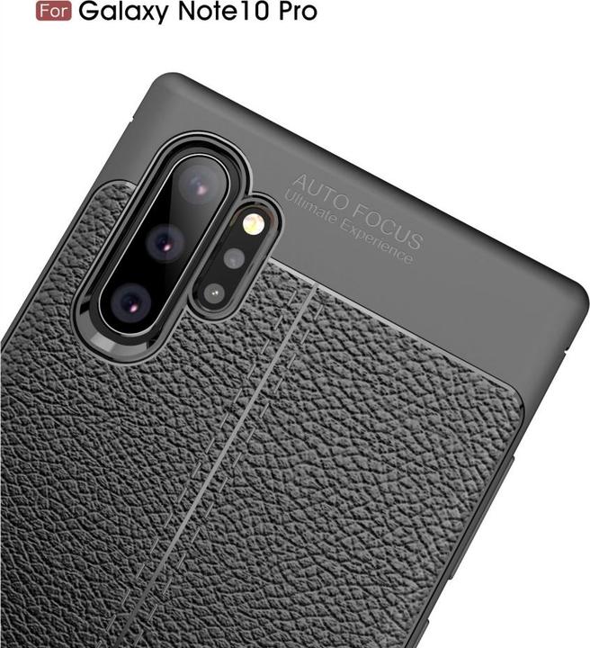 Image du produit Screenguard Samsung Galaxy Note10+ Housse Design en cuir TPU Cover (Samsung Galaxy Note 10+)