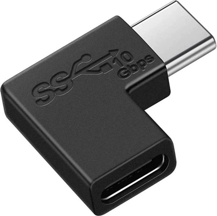 Produktbild PowerGuard USB-C 90 Grad Winkel Adapter (USB Typ-C, 3.60 cm)
