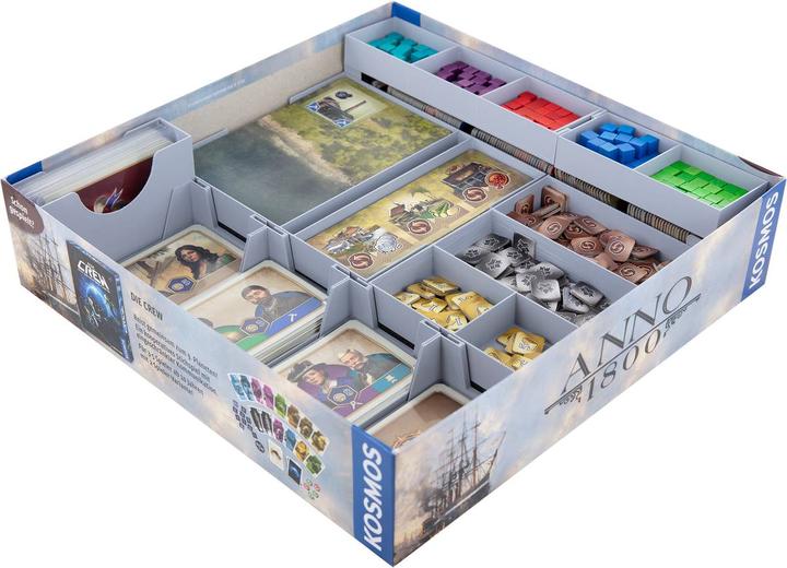Actual product image Feldherr ORG091 - Organiser for Anno 1800 - Basic game box (Plastic)
