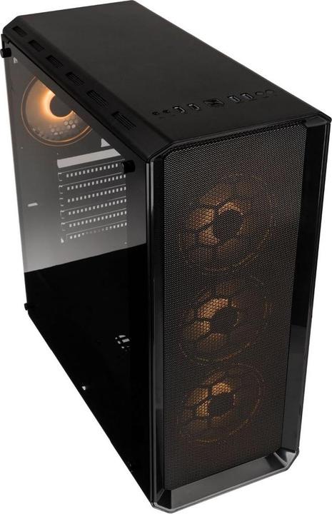 Actual product image Kolink Levante V2 ARGB Black Midi Tower (ATX, mATX, Mini-ITX, E-ATX)