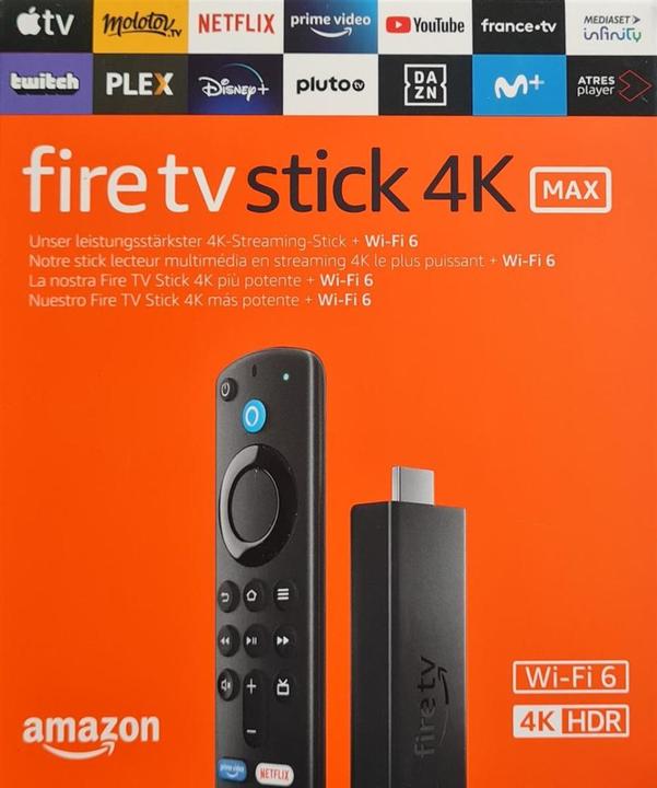 Actual product image Amazon Fire TV Stick 4K Max (8 GB, Fire OS)