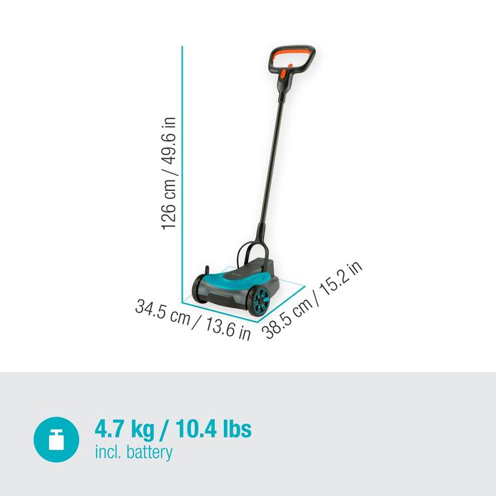 Actual product image Gardena HandyMower 22/18V P4A Ready-To-Use Set (Rechargeable battery operated)