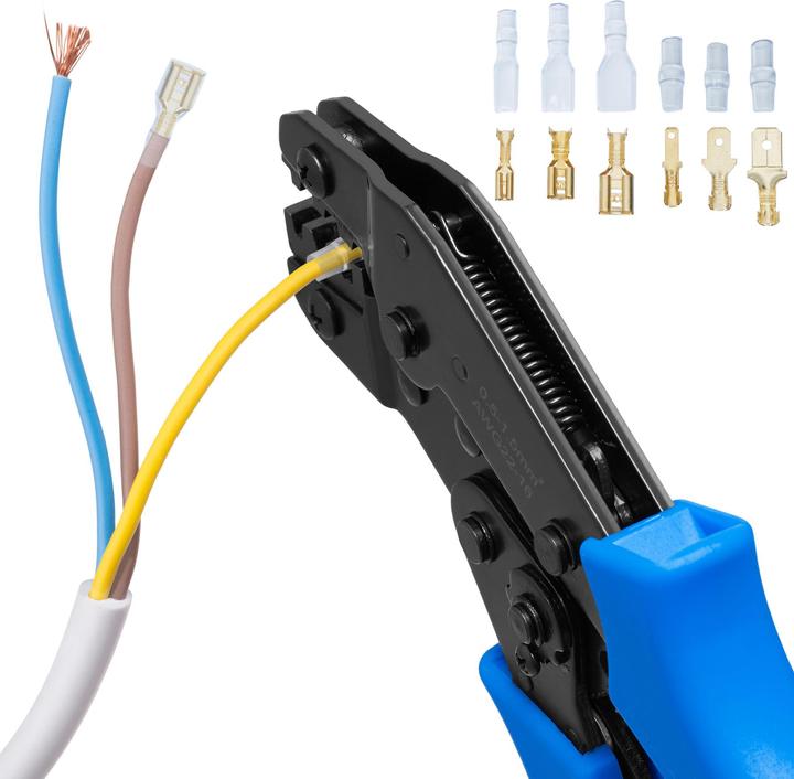 Produktbild tectake Crimpzange (195 mm)