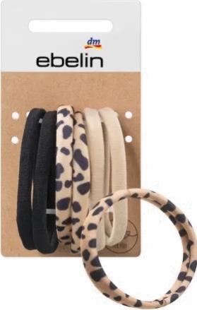 Produktbild dm ebelin Ebelin, Haarbänder, Leo -Look, 6 Stücke (Haargummi)