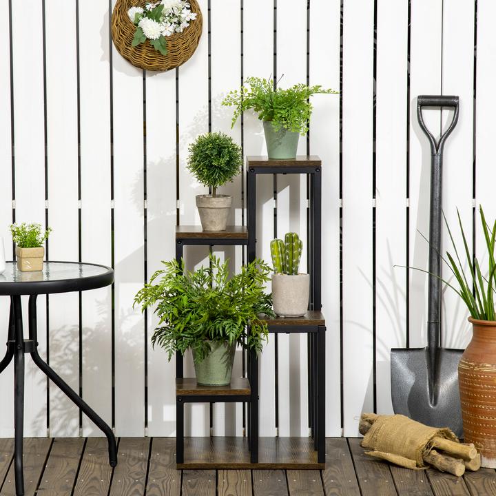 Image du produit Outsunny Porte-plantes à 4 niveaux