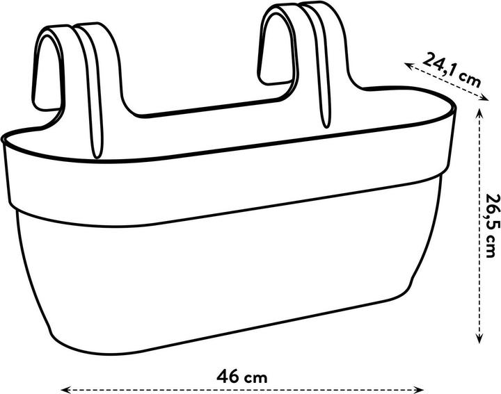 Image du produit Elho Vibia Campana Easy Hanger L (24 cm)
