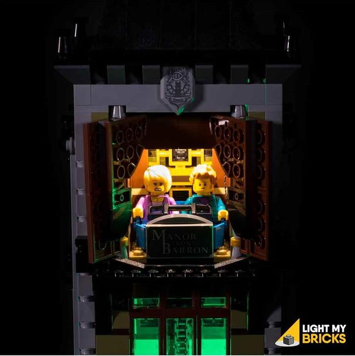 Actual product image Light my bricks LED Light Set for LEGO Fairground Haunted House