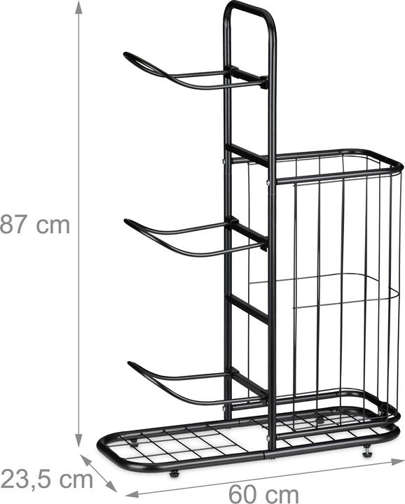 Actual product image Relaxdays Ball rack