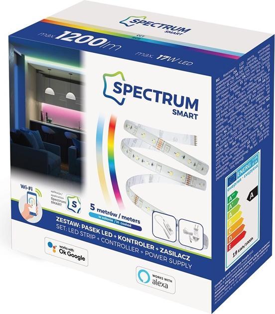 LED STRIP LIG KIT 17W/5M RGBW+CONT+ADAPT (500 cm)