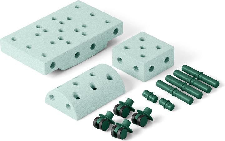 Produktbild Modu Curiosity-Set - Einstiegs-Set, Balancierbrett, Schaukelpferd, Motorik Spielzeug