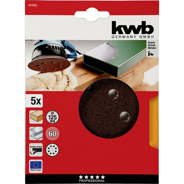 Produktbild kwb Klett-Haftscheiben (60)