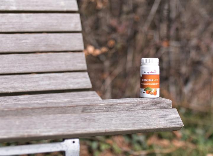 Image du produit Kingnature Kurkuma Vida (72 pièce(s), Capsules, 82 g)