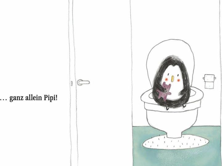 Actual product image Leon, der kleine Pinguin - Muss Pipi! Bin nicht müde! Ich schlaf schon ganz allein! (German, Émile Jadoul, 2022)