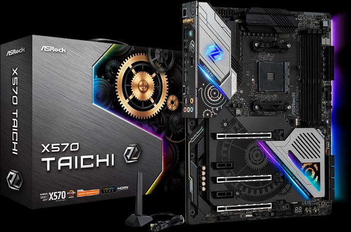 Actual product image AsRock X570 Taichi (AM4, AMD X570, ATX)