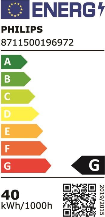 Energy Label Philips Masterc CDM-T (G12, 35 W, 3000 lm, 1 x, G)