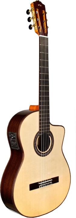 Image du produit Cordoba GK Pro Negra (Guitare semi-acoustique, Bois d'épicéa, Palissandre)
