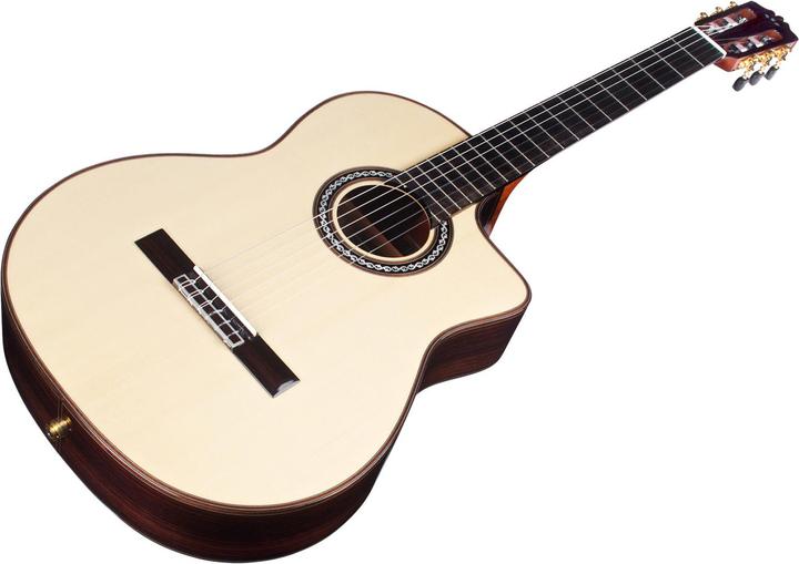 Image du produit Cordoba GK Pro Negra (Guitare semi-acoustique, Bois d'épicéa, Palissandre)