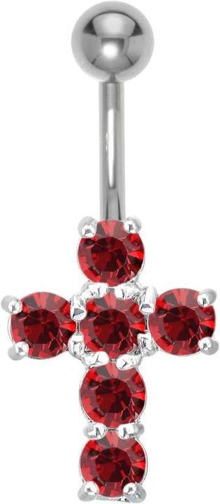 Immagine prodotto Bijouteria Piercing ventre (Acciaio inossidabile, Ottone, Vetro (di orologio))