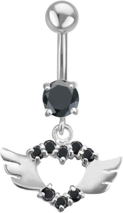Produktbild Bijouteria Bauchpiercing (Zirkonia, Edelstahl, Silber 925)