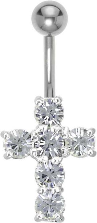 Produktbild Bijouteria Bauchpiercing (Kristall, Edelstahl, Messing)