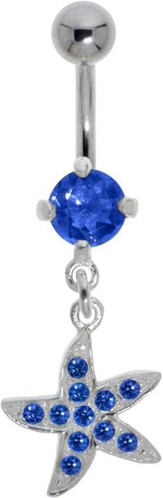 Produktbild Bijouteria Bauchpiercing (Edelstahl, Silber 925, Kristall)