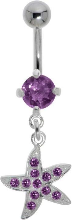 Produktbild Bijouteria Bauchpiercing (Edelstahl, Silber 925, Kristall)