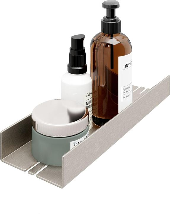 Produktbild Schulte Duschablage zum Kleben in Edelstahloptik Grösse S