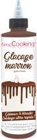 Actual product image ScrapCooking Cake glaze brown - chocolate flavor 130g (1 x)