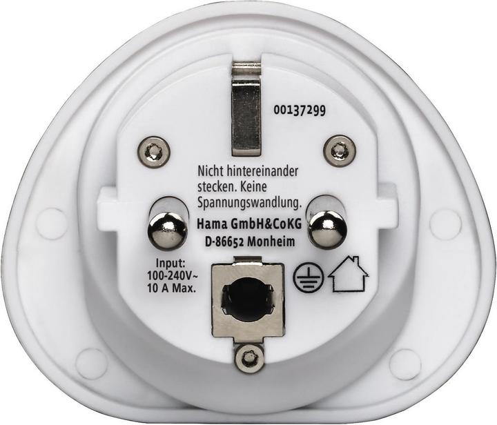 Actual product image Hama Travel Plug Universal on German