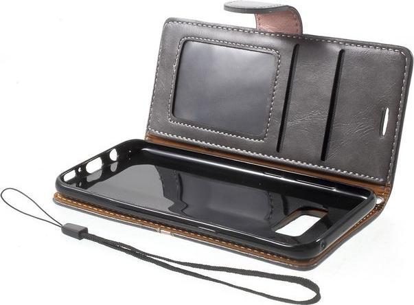 Produktbild Elegantes Leder Bookcover (Samsung Galaxy S8+)