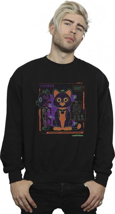 Actual product image Disney Mens Lightyear Sox Technical Sweatshirt (L)