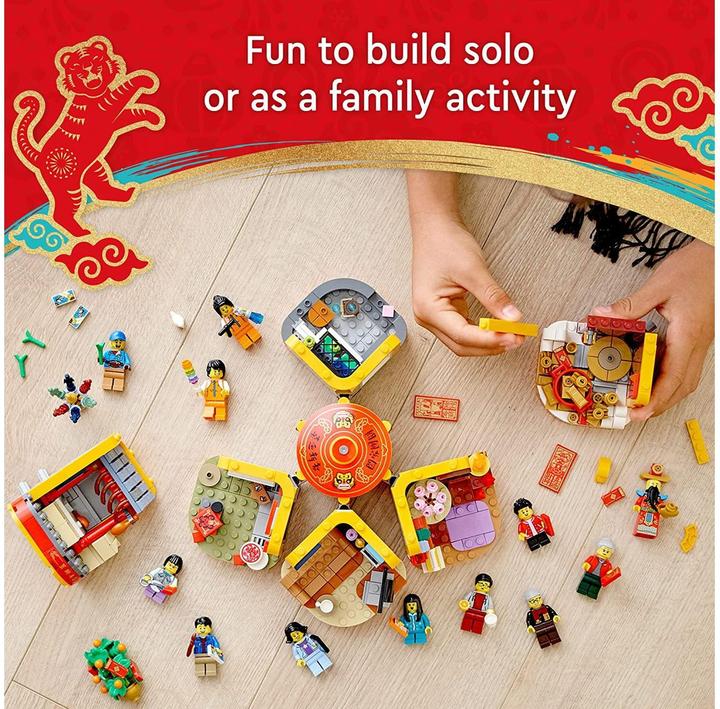 Produktbild LEGO Mondneujahrstraditionen (80108, LEGO Seltene Sets)