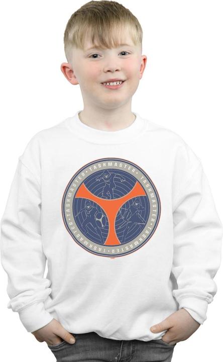 Produktbild Black Widow Movie Taskmaster Shield Poses Sweatshirt Jungen (152, 158)