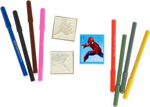 Actual product image Spiderman stamp set 11 pieces