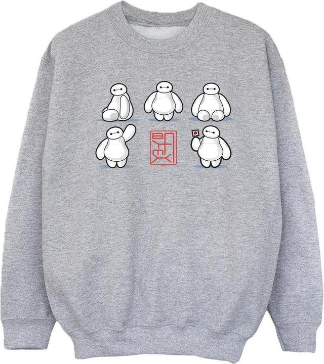 Immagine prodotto Disney Big Hero 6 Baymax Many Poses Felpa Ragazze (140, 146)