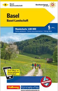 Produktbild Wanderkarte Basel
