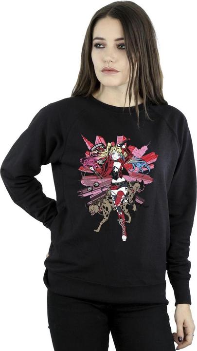 Immagine prodotto Harley Quinn Hyenas Felpa Donna (S)