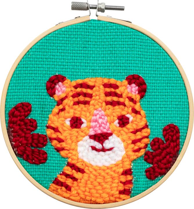 Actual product image Clairefontaine Punch Needle, Tiger