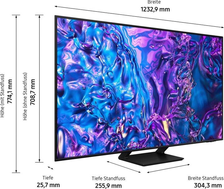 Actual product image Samsung TV QE55Q70DATXXH (55", Q70D, QLED, 4K)