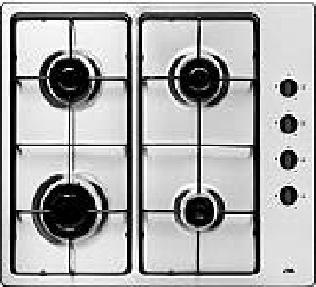 Image du produit Etna T106VRVSF - Plaque à gaz - RVS