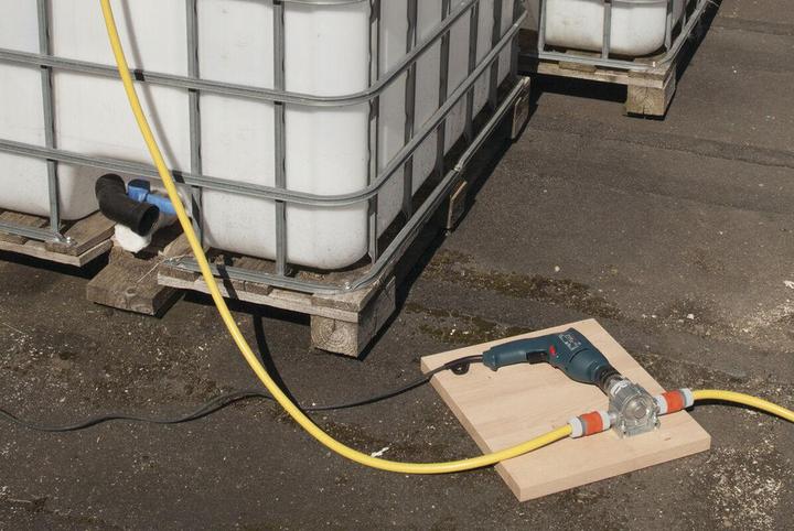 Actual product image wolfcraft Pumpe mit Metallgehäuse (3000 l/h)