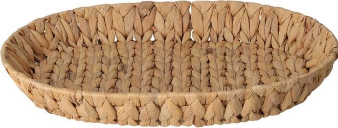 Home&Styling Korb - oval - ca. 41 x 31 x 6 cm