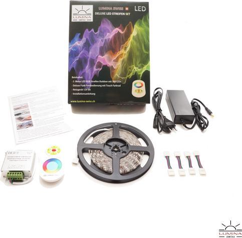 Immagine prodotto Lumina Swiss Set di strisce LED Multicolore 2m Premium Indoor Deluxe (200 cm, Interno)