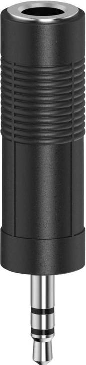 Hama Audio-Adapter 3.5mm Klinken-Stecker - 6,3mm Klinken-Kupplung (Zubehör)