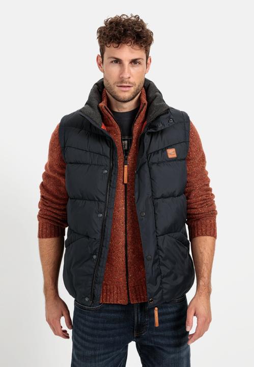 Produktbild Camel Active Steppweste mit Kontrastkragen (56)